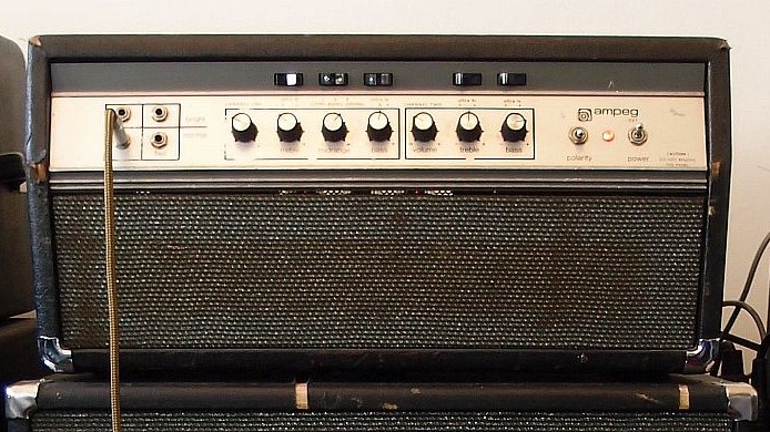 Ampeg SVT 1969 Blackline Square lines 300 watt Tube Power